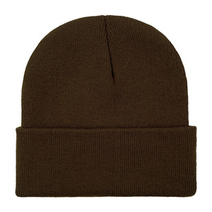 60 color solid color knitted hat custom outdoor ear protection warm cap men's wholesale acrylic light wool cap women