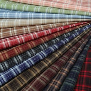 Tr Woven Jacquard Spring and Summer New Style Fresh Dopamine Colorful Candy Color Plaid Casual Wide-Leg Pants Fashion Fabric