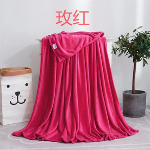 Cross-border foreign trade blanket wholesale flannel activity gift double-sided carpet gift company small blanket blanket wholesale