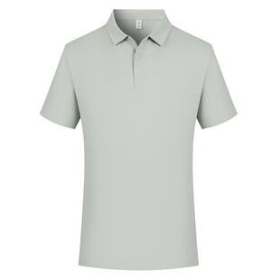 Summer Four-Button Short-Sleeved Polo Shirt Lapel Work Clothes Printed with Logo Cultural Shirt Short-Sleeved