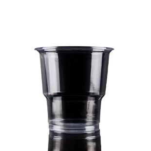 Household 50 a pack of disposable plastic cups thickened plastic cups transparent aviation cups office drinking cups