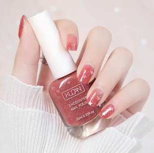 [color optional] cool Dan water-based nail polish baking-free durable quick-drying tear nail polish 10ml/bottle