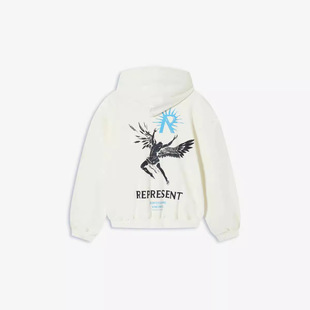 REPRESENT ICON минималистский буквенные логотипы High Street с капюшоном свитер High Street толстовка с капюшоном