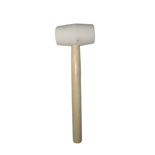 27mm wooden handle white rubber hammer/floor installation special leather hammer mounting hammer