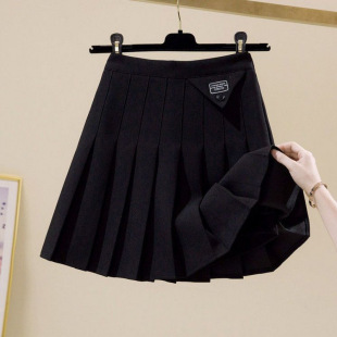 Girls Pleated Skirt Jk Skirt Fashionable 2021 New Spring, Summer, Autumn and Winter Preppy Style Kidsren's Aa-Line Skirt Trendy