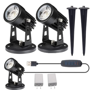 Amazon cross-border hot sale LED dimming color indoor USB spotlight plant background wall projection light tree spotlight