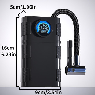 Ximi portable car air pump intelligent digital display air pump bicycle tire basketball electric air pump