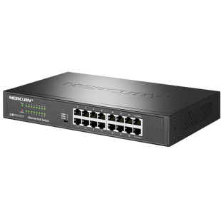 MERCURY Mercury MSG16CP 16 порт полный гигабитный Ethernet-коммутатор стандарта PoE/16GE(PoE)