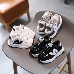 Boys' sneakers 2024 spring new female baby torre shoes children's casual shoes men's shoes a generation of hair