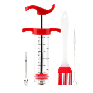 Cross-border Kitchen Tools Steak Barbecue Seasoning Syringe Turkey Needle Syringe Marinated Barbecue Flavor Seasoning