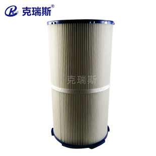 Creus industrial dust collector six-ear quick release quick plug polyester fiber dust filter six-ear quick release filter cartridge