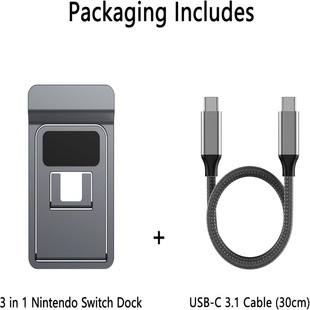 Подставка для консоли Switch HDMI4K HD видео конвертер расширяет складную USB док-станцию