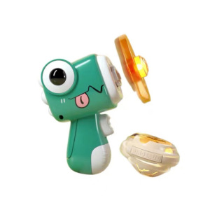 New Dinosaur Toys Gyro Gun Flying Saucer Gun Toys Bamboo Dragonfly Traditional Toys UFO, Frisbee Gift