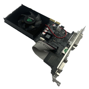 Новая видеокарта GT730 2G, размер карты с полувысоким ножом, корпус, компьютер, независимый офис, торговля акциями, двойной экран, видеокарта 610