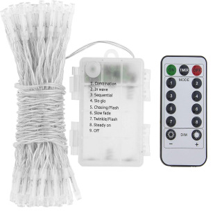 LED Leather Wire Light UV Glue Copper Wire Light String Outdoor Waterproof Warm Color Flashing String Light Starry Sky Light String Decorative Light Factory