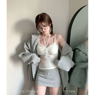 CallmeEar [Girl Illustrated] Жилет с подтяжками