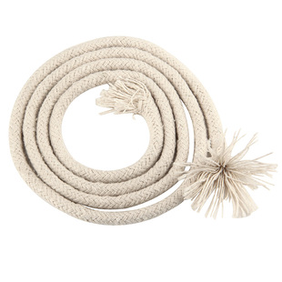 2mm3-5-10mm thick white core woven cotton rope Wick rope white beige core rolled rope rope
