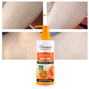 Disaar cross-border vitamin C body lotion moisturizing skin removing chicken skin body lotion wholesale VC body milk