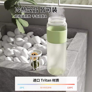 Handy Cup tritan Student 2024 New Summer Girls High-value Leisure Sports Portable Straight Drinking Straw Cup
