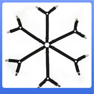 Cross-border bed sheet fixing buckle triangle bed sheet fixing clip adjustable bed sheet clip bed sheet buckle bed sheet holder