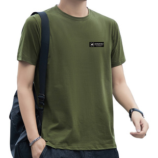 Key main push JEEP SPIRIT round neck short sleeve T-shirt men's summer casual fashion TS7503