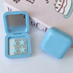 Cross-border Explosive Hydrocolloid Pox Sticker Mirror Boxed Convenient Carrying Star-shaped Essential Oil Pox Sticker