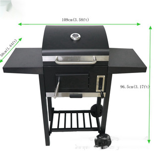 Cross-border barbecue oven outdoor home courtyard camping American braised roast lamb leg BBQ thickened smoke-free charcoal barbecue grill