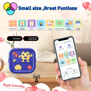 New X15 cross-border student small convenient pocket sticker thermal wrong print mini printer
