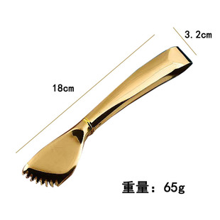 304 stainless steel ice clip sugar clip ice clip with tooth clip hotel bar ice bucket clip ice manufacturers wholesale