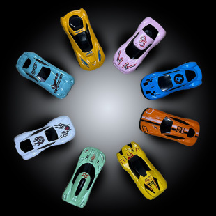 Customized alloy car Model 1:64 children's inertia simulation alloy car model car track accessories car wholesale