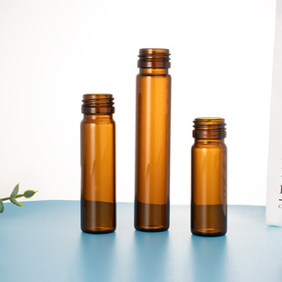 Factory Wholesale Customized Brown Glass Oral Liquid Drink Bottle Collagen Bottle Beauty and Health Bottle Available for Samples