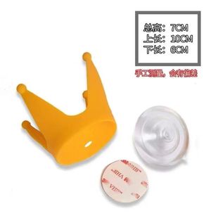 Distinctive Silicone Creative Electric Car Motorcycle Helmet Decoration Crown Double Suction Cup Harley Car Horns Cute Accessories