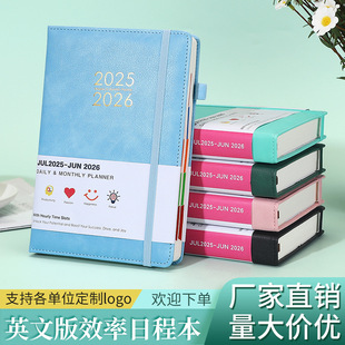 A5 Schedule Notebook Wholesale 2025 Daily Plan Schedule Student Time Plan Diary Customization