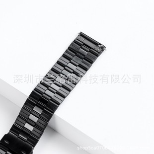 Suitable for Samsung Huawei metal buckle strap quick release ear universal strap men's 20mm22mm gold and silver