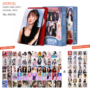 presale 92 cards TWICE mini album STRATEGY fans should help small card photo card double-sided LOMO card