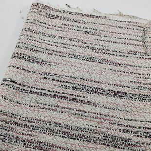 Colorful Small Fragrant Floral Mixed Color Plaid Fabric Woolen Woolen Outwear Shoes Hats Bags Pants Skirts Suit Blanket Velvet