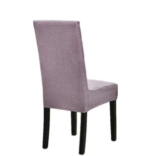 Seersucker waterproof chair cover cross-border solid color chair cover manufacturers four seasons general hotel dining table dirty chair cover