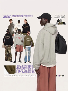 ESSENTIALS 24 новые высокие улицы осенние и зимние плюшевые толстовки для мужчин и женщин в американском стиле FOG свитер с капюшоном