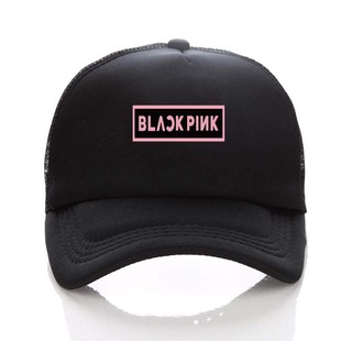 Blackpink Peripheral Trendy Baseball Cap Student Korean Style Casual Cartoon Hat Men and Women Sunshade Mesh Hat