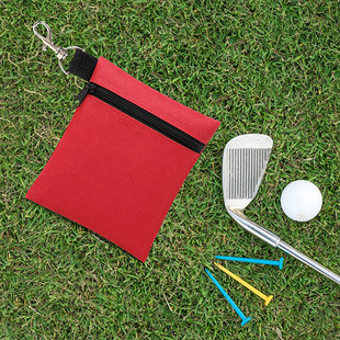 Golf Bag Portable Hangable Waist Small Waist Bag Golf Accessories Tee Green Fork Storage Bag