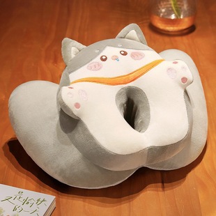New Cartoon Spot Cat Nap Pillow Primary School Student Desk Sleeping Pillow Office Nap Pillow Wholesale