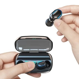 New T11 design sense wireless bluetooth headset TWS touch 5.0 binaural mini sports with digital display headset
