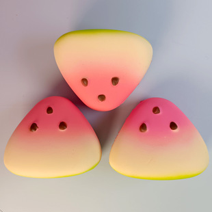 Интернет-красный взрыв арбуз щепотка Le Fruit имитация мокрого мягкого медленного отскока креативная декомпрессионная игрушка милая декомпрессионная игра