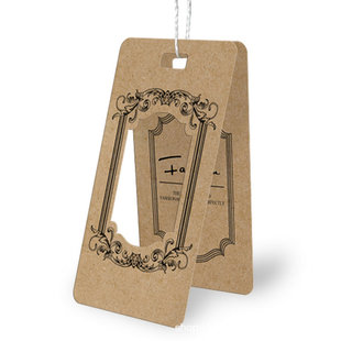 Clothing tag custom-made children's clothing paper card making men's and women's clothing manufacturers label clothing tag underwear cardboard tag