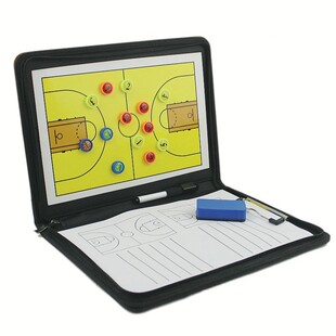 New zipper bag basketball magnetic tactical board coach Board teaching teaching sand table training equipment
