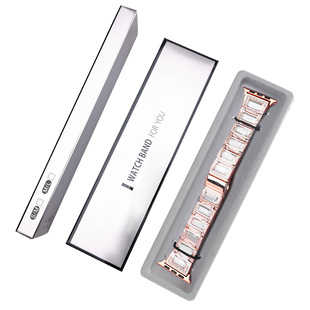 Spot high-grade watch with bracelet silver card color box packaging blister with rope strap box strap packaging box