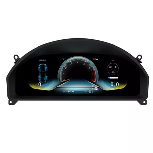 Подходит для 08-11 Mercedes-Benz C W204 полностью ЖК-приборная панель модифицированного автомобильного спидометра