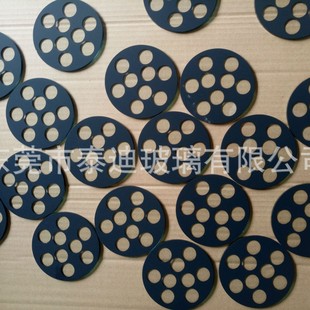 Supply 2-15mm thick tempered glass screen printing glass downlight spotlight glass