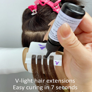 Foreign Trade V Light Technology Hair Glue Resin Glue Unloading Glue Seamless Wig Glue Seamless Firm vlight giue