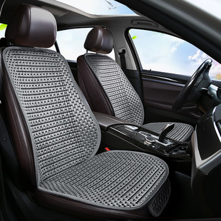 Car Cushion Four Seasons Universal Summer Ice Silk Breathable Single Backrest Three-Piece Set Seven-Piece Set Cushion